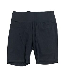 Livi Active Black Bike Shorts High Waist Stretch Activewear Casual Size 18/20